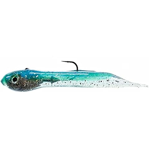 Original Hook Up Baits Saltwater Big Game Jigs, Yellowtail Rockfish Inshorefishing (Mint, 1.0 oz) Cover