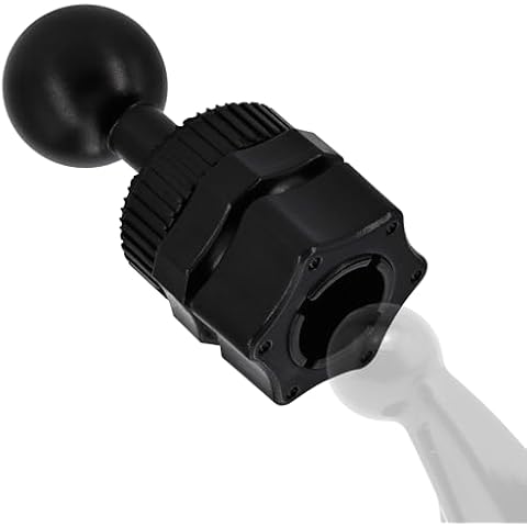 Triplinger for Garmin Truck GPS Ball Head Mount 17mm to 1/4" Screw Male to 22mm Adapter for Garmin dezl OTR1020 820 720 620 RV 1095 895 795 Overlander DriveSmart 86 76 66 Large Truck GPS Navigator Cover