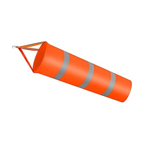 Hsthe Sea 31-Inch Windsock - Rip-stop Polyester Wind Direction Measurement Sock Bag Cover