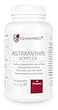 FürstenMED® Astaxanthin 8mg (aus der Blutregenalge) + OPC & Vitamin C aus Hagebutte - 120 Kapseln - Hochdosiert, Vegan & Ohne Zusatzstoffe