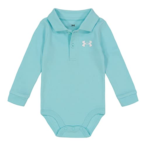 Image of Under Armour Baby Boys Bodysuit Logo Polo, Short and Long Sleeve