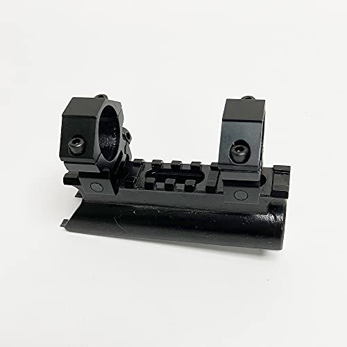 TPO SKS See Through High Profile Tactical Scope Weaver Picatinny Rail Mount Complete with 1" Rings SKS See-Thru Scope Mount