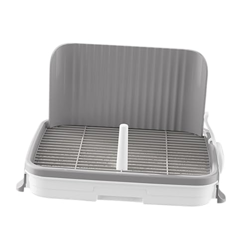 Generic Dog Potty Toilet Dog Litter Box Portable with Scoop Pet Pee Toilet Pee Pad Holder Dog Training Toilet for Puppy Small Dogs