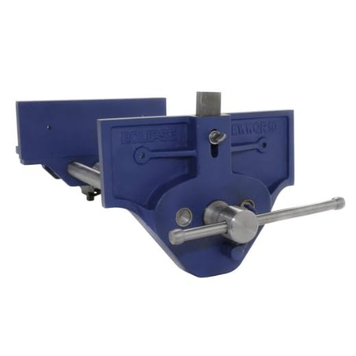 Eclipse Quick Release Woodworking Vise, Gray Cast Iron, 10" Size