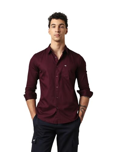 Image of THE BEAR HOUSE Men's Casual Shirt Modern Fit Everyday Wear