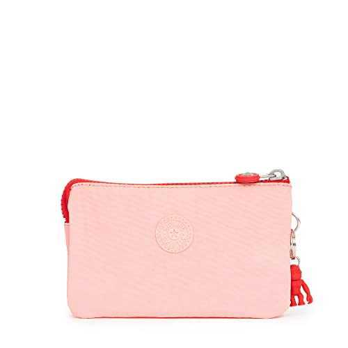 Kipling Womens Womenâ’s Creativity Pouch, Versatile Cosmetics Kit, Lightweight Nylon Travel Organizer Large Purse, Retro Romance, 7.25 L X 4.25 H 1.5 D Us #TOP3