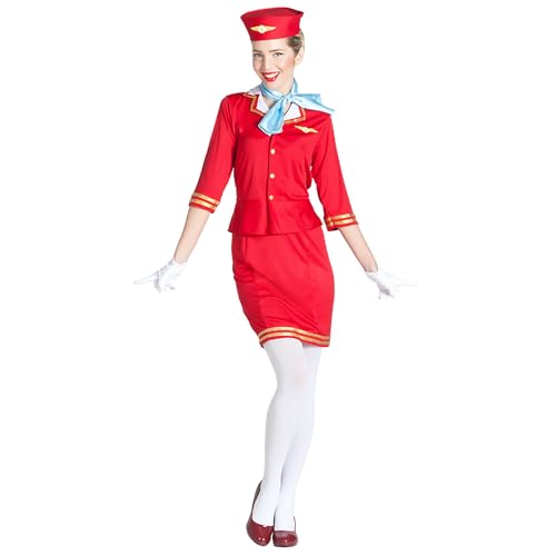 Costume hôtesse de l'air complet pour briller à Halloween et au carnaval