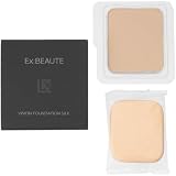EX:BEAUTE公式 美容液パウダーファンデーション ビジョンファンデーション シルク 毛穴カバー 汗 皮脂に強い 崩れにくい 日本製 国産 (オークル03 健康的な印象, レフィル) エクスボーテ