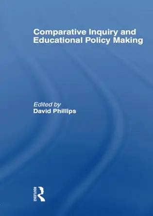 Comparative Inquiry and Educational Policy Making-Wow! eBook