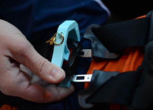 image for Eztotz Buckle Pal Easy CarSeat Release Aid (Teal) | Makes it easier to