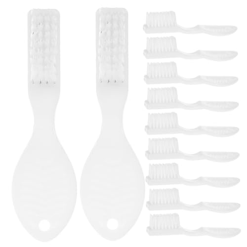 Veemoon 24 Piezas Cepillos de Dientes Cortos con Cerdas Suaves para Seguridad Diseño Antisuicidio Uso Prisiones Centros de Detención y Unidades Psiquiátricas