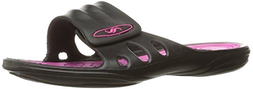 Gear One Womens Adjustable Strap Anti Slip Comfy Slide Sandals Home Flats Shoes Shower Slip On Slipper