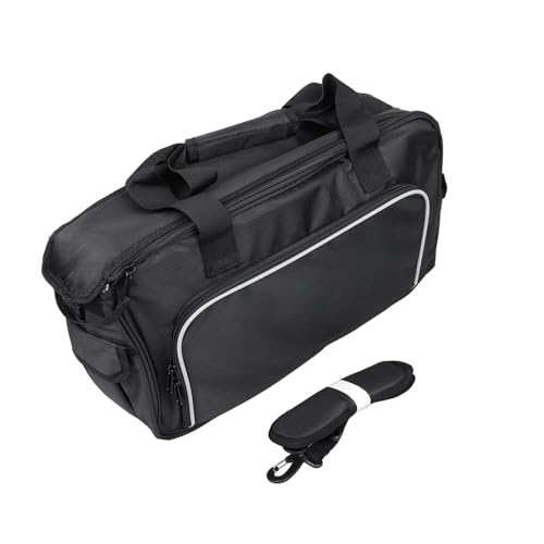 Sac isotherme noir pour moto avec sacoche rigide universelle