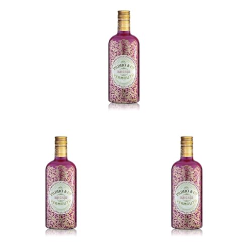 Vermouth Padró & Co Rojo Clásico - 750 ml (Paquete de 3)