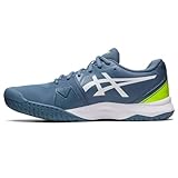 Absatzform: Kein Absatz ASICS Herren Gel-Challenger 13 Sneaker, Steel Blue/White, 40.5 EU