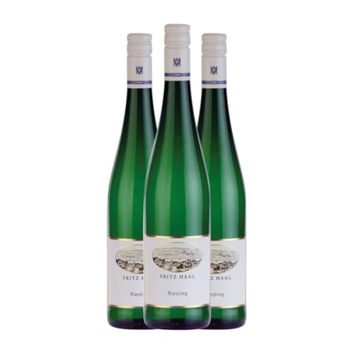 Fritz Haag Riesling Semi-Seco Semi-Dulce Mosel 75 cl Vino blanco (Caja de 3 Botellas de 75 cl)
