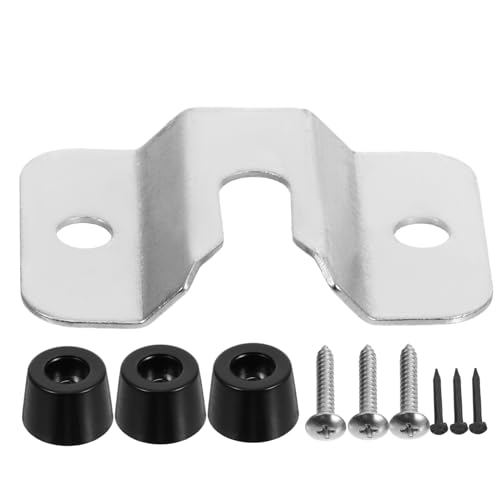 Housoutil Dartboard Cabinet Bracket Wall Mount Bracket Kit Dartboard Holder Home Office Accessory