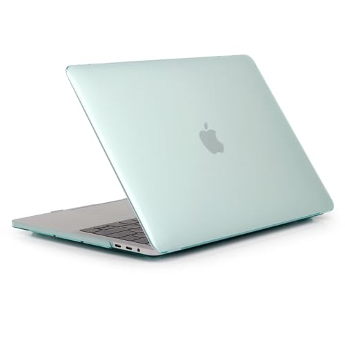 Carcasa MacBook Air 13 con protector de teclado y funda verde para modelos A1369 A1466 4