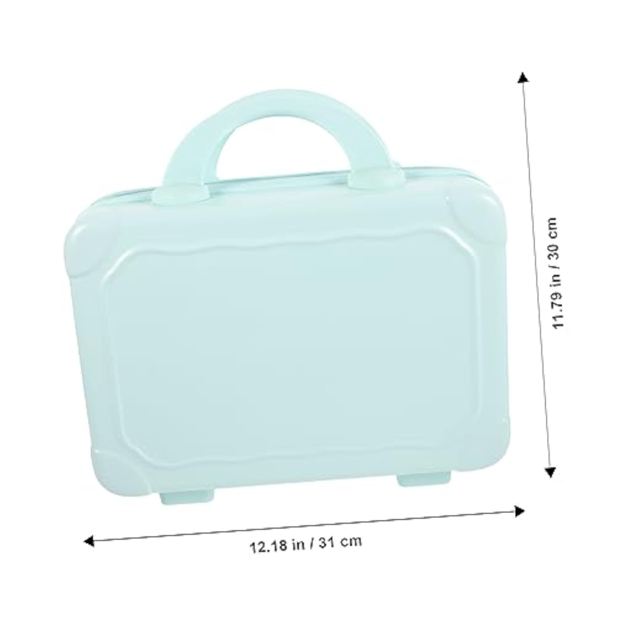 Portable Makeup Travel Case with Detachable Mirror