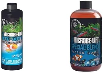 MICROBE-LIFT Nite-Out Aquarium Starter with Special Blend, 16 Oz