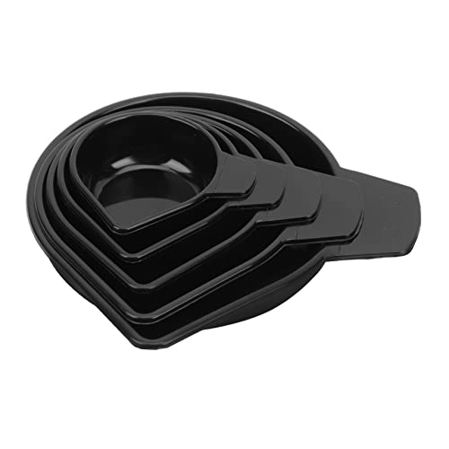 Yardenfun 5pcs Diamond Weighing Pan Square Dish Set Portable Scales for Body Weight Jewlery Tray Powder Scale for Reloading Powder Pans Weighing Boats Weighing Tray Mini Scale Trays Rack Pp