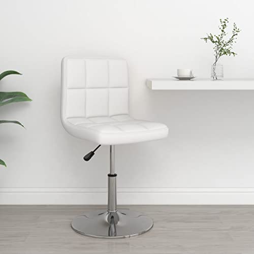 Tabouret de bar blanc idéal pour comptoir de cuisine moderne