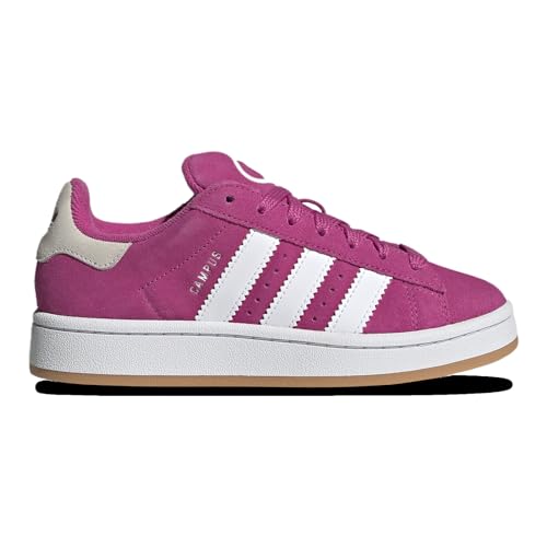 adidas Campus 00 Big Kid Sneakers, Semi Lucid Fuchsia/Footwear White/Gum, Size 5.5