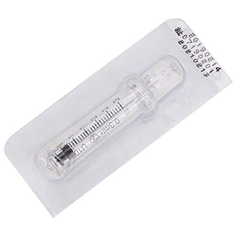 0.3ml Ampoule Head, Hyaluronic Acid Pen Accessory, Ampoule Head Needle, Head Skin Care Tool Painless Anti Wrinkle Whiten Beauty Device (0.3ml Ampoule Head) Cover