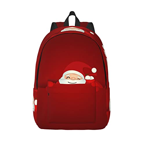 Sac à dos Père Noël imperméable, parfait pour vos sorties décontractées