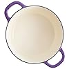Crock-Pot Artisan 7-Quart Round Enameled Cast Iron Dutch Oven – Lavender Purple, Durable Heavy-Duty Cookware for Slow Cooking, Baking, Roasting with Lid #2