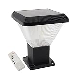 faroles villa led Flujo luminoso: 2000lm Farola LED Solar VILLA S3 UFO 60W, CCT+RGB, RGB + Blanco dual