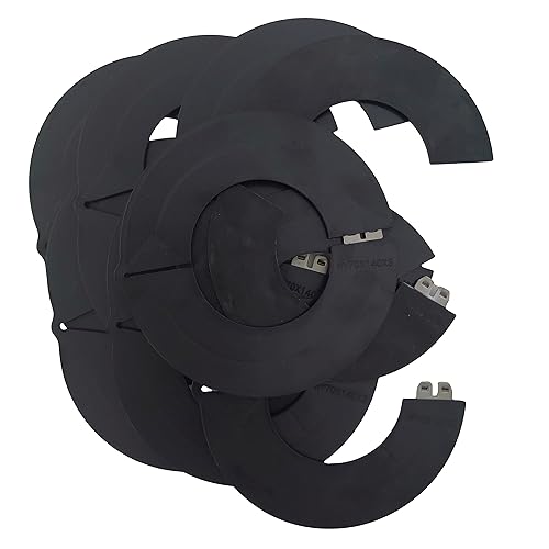 Image of 8pc 70mm Bucket Pin Shim For Excavator loader (70 x 140 x 3mm)