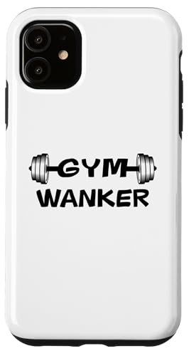 Gym Wanker Men Certified Personal Trainer Funny Gym Workout �X�}�z�P�[�X iPhone 11 �p