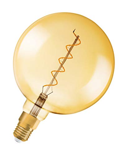 Vintage 1906 LED CL GLOBE200 FIL GOLD 28 non-dim 5W/820 E27 6 unidades
