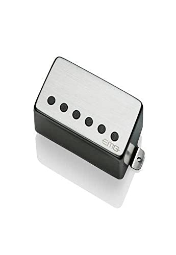 Micro EMG 57 bridge brushed chrome accessoire guitare électrique actif