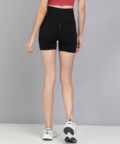 Image of Kobo Active Wear for Women Gym | Workout Short Tights for Women | Yoga Shorts | Gym Wear Tights (Imported) Black