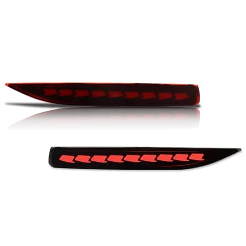 Feu antibrouillard arrière clignotant de pare-chocs pour Corolla Altis 2021 2022 noir rouge