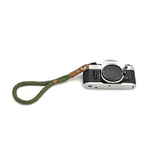 Cinturino da polso per macchina fotografica | Pelle marrone vintage | Disponibile
