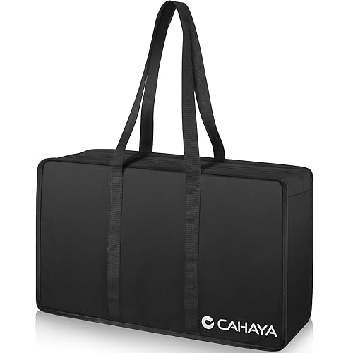 CAHAYA Music Stand Carrying Bag High Capacity Universal Carrying Case Portable for Solid Sheet Music...