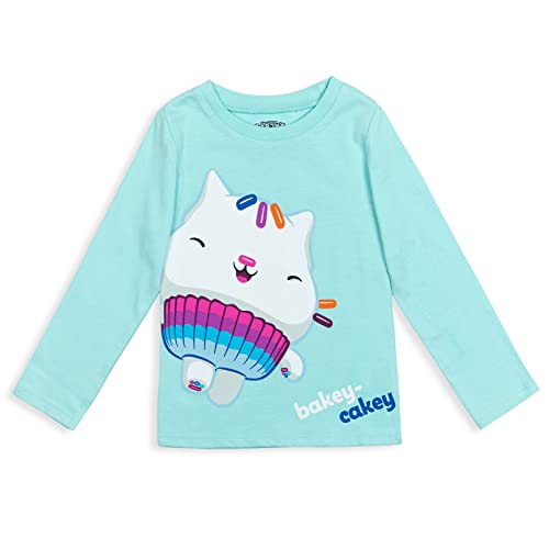 DREAMWORKS GABBY'S DOLLHOUSE MerCat Cakey Cat Kitty Fairy Pandy Paws Girls 2 Pack T-Shirts Toddler to Little Kid4