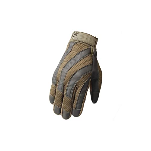 Gants de randonnée adultes vert militaire taille XL tactiles