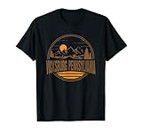 Vintage Vicksburg Pennsylvania Mountain Hiking Print T-Shirt