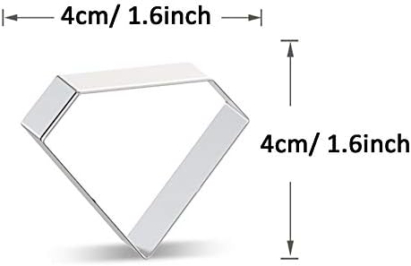 Mini Diamond Gemstone Cookie Cutter image 4