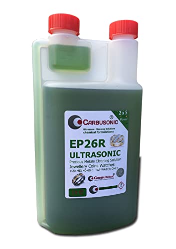 Ultrasonic Cleaning Solution for Jewellery and More, Makes 20 Litres
