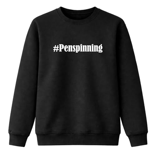 Sweat-shirt Penspinning Noir 164 Idéal pour le Collège et Loisirs