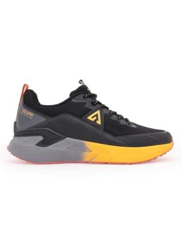 Image of Ozark Trail Running Shoes for Men in Black & Blue | Low-Cut Outdoor