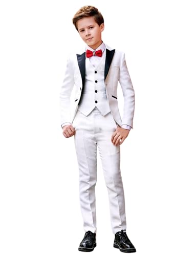 Costume garçon jacquard ensemble smoking confortable pour cortège