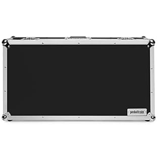 Tour case with wheels for Pedaltrain classic Pro 6mm plywood and laminate Construction Ata Approved ball Corners Fully recessed carry handles Lockable latches Tongue-in-groove aluminum extrusion edging Tough rubber feet Fully lined with dense rubberi...