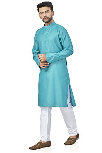 Image of BE ACTIVE Linen Blend Solid Pattern Trendy Comfortable Stylish Full Sleeve Kurta Men's Ethnic Wear
