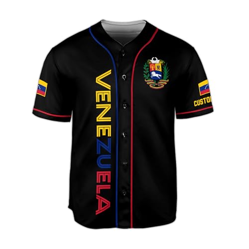 Jersey de béisbol personalizado Venezuela - Jersey de fútbol para hombre miniatura 4